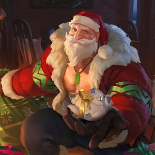 Christmas PS5 4k wallpaper