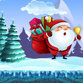 Christmas PS5 4k wallpaper