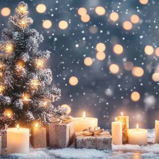 Christmas PS5 4k wallpaper