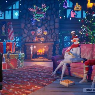 Christmas PS5 4k wallpaper