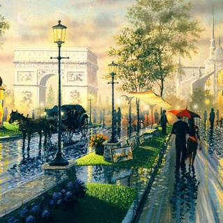 Painting desktop wallpaper