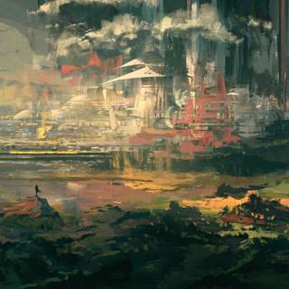 Painting desktop wallpaper