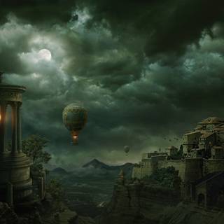 Painting desktop wallpaper