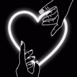 Love black and white wallpaper