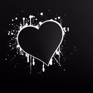 Love black and white wallpaper