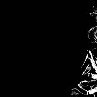 Black and white Joker wallpaper