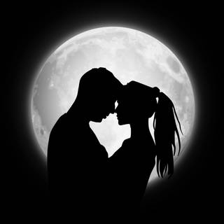 Love black and white wallpaper