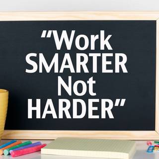 Hard work smart work wallpaper