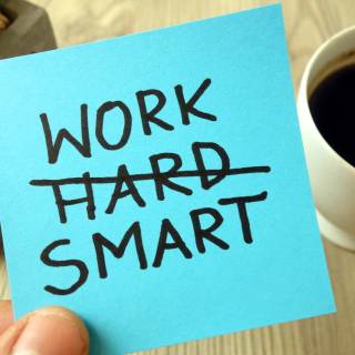 Hard work smart work wallpaper