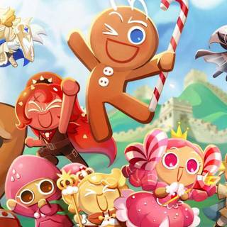 CookieRun: Kingdom characters wallpaper
