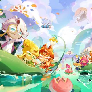 CookieRun: Kingdom characters wallpaper