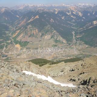 Kendall mountain Silverton Colorado wallpaper