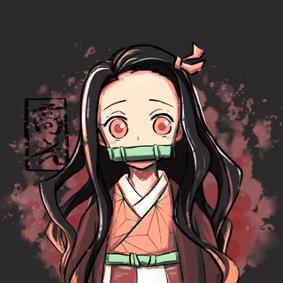 Nezuko dark wallpaper