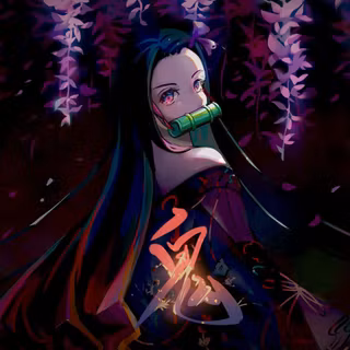 Nezuko dark wallpaper