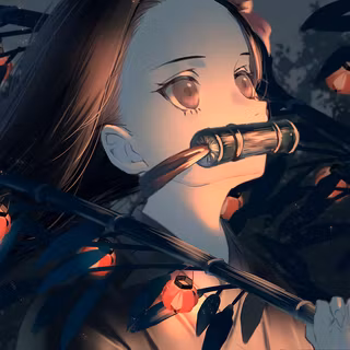 Nezuko dark wallpaper