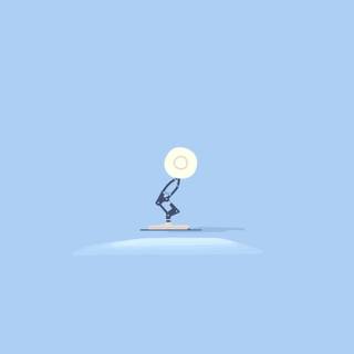 Pixar lamp wallpaper