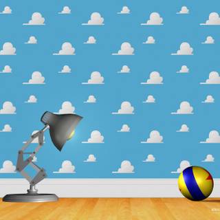 Pixar lamp wallpaper