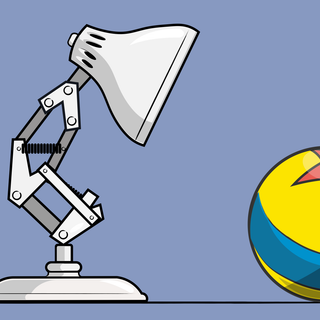 Pixar lamp wallpaper