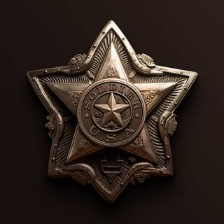 Sheriff badge wallpaper