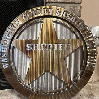 Sheriff badge wallpaper