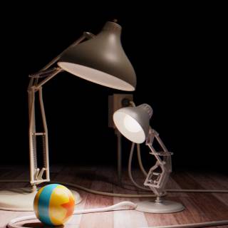 Pixar lamp wallpaper