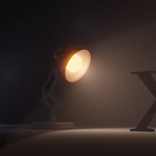 Pixar lamp wallpaper