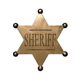 Sheriff badge wallpaper