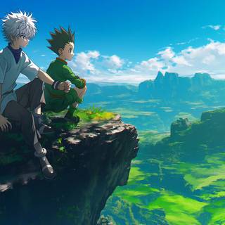 Killua Gon computer wallpaper