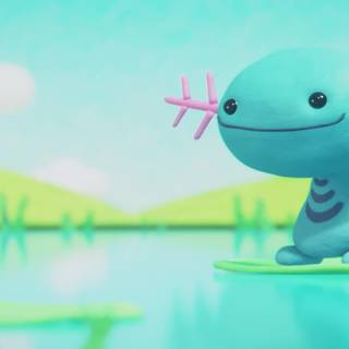 Wooper computer wallpaper
