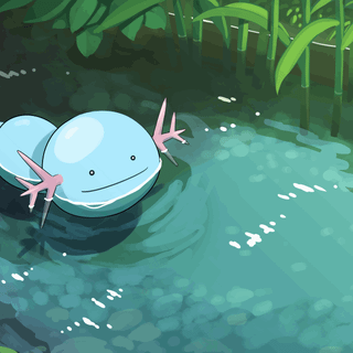 Wooper computer wallpaper