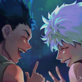 Killua Gon computer wallpaper