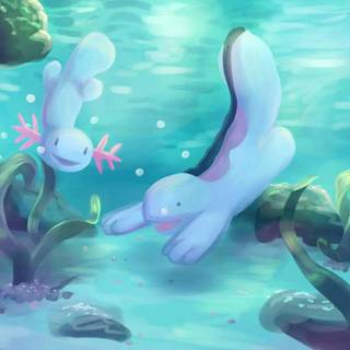 Wooper computer wallpaper