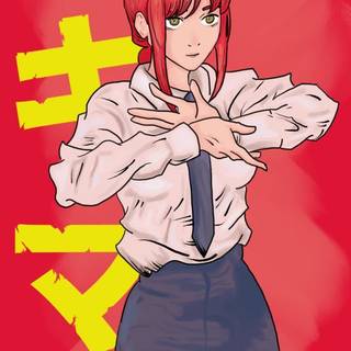 Phone Makima wallpaper