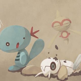 Wooper computer wallpaper