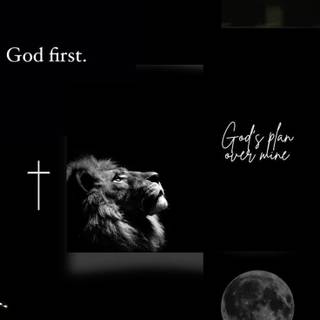 Dark Christian aesthetic wallpaper