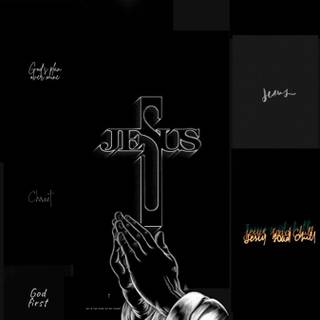 Dark Christian aesthetic wallpaper