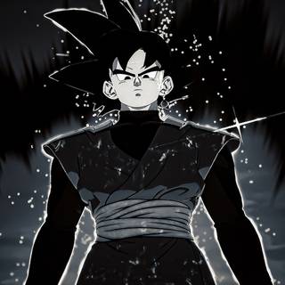 Manga Goku PS5 wallpaper