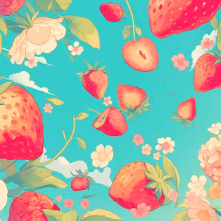 Strawberry desktop wallpaper