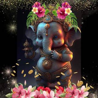 Baby Ganesh wallpaper