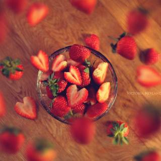 Strawberry desktop wallpaper