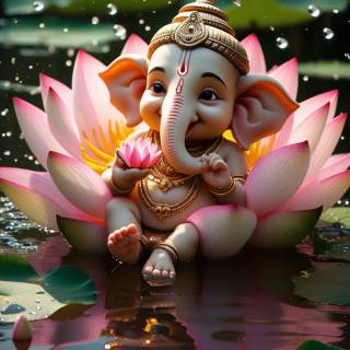 Baby Ganesh wallpaper