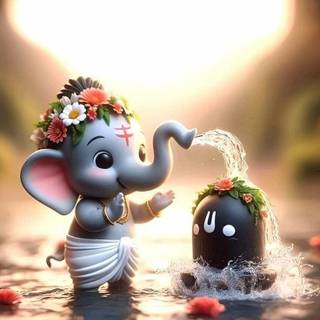Baby Ganesh wallpaper