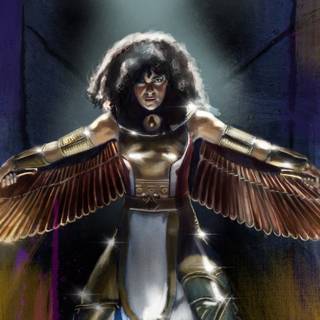 Scarlet Scarab wallpaper