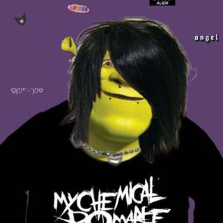 Shrek emo wallpaper
