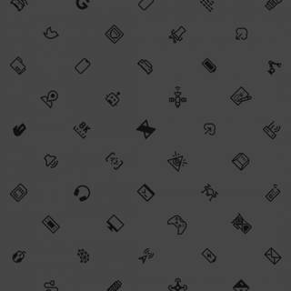 Dark icons wallpaper