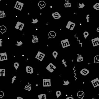 Dark icons wallpaper