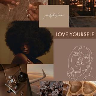 Cute brown girl wallpaper