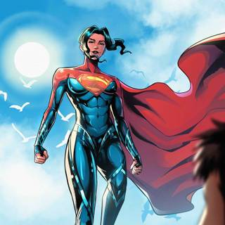 Supergirl comic wallpaper