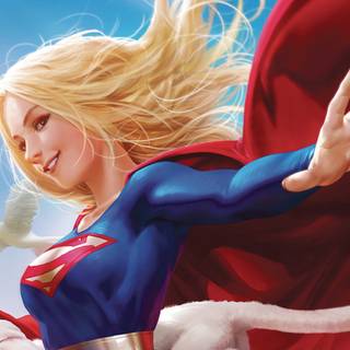 Supergirl comic wallpaper