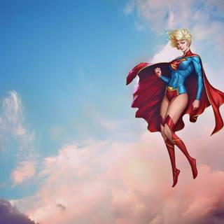 Supergirl comic wallpaper